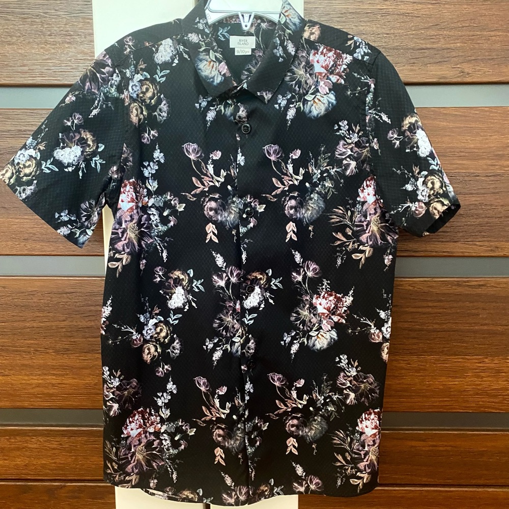 RIVER ISLAND- SHORT SLEEVE SHIRT FOR BOYS